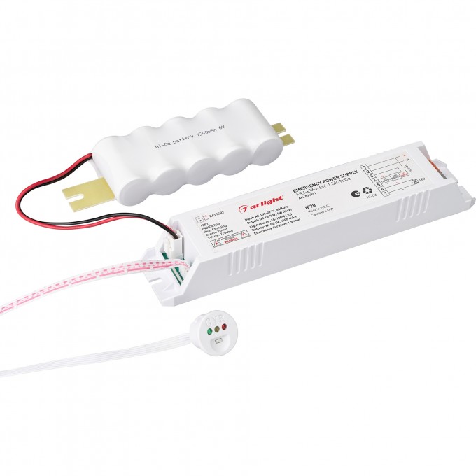 Блок аварийного питания ARLIGHT ARJ-EMG-6W-1.5H-NiCd 031831