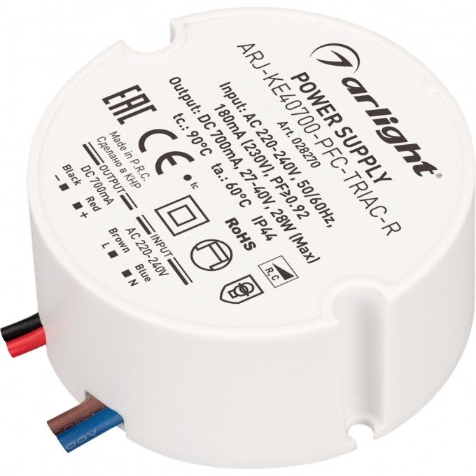 Блок питания ARLIGHT ARJ-KE40700-PFC-TRIAC-R 028270