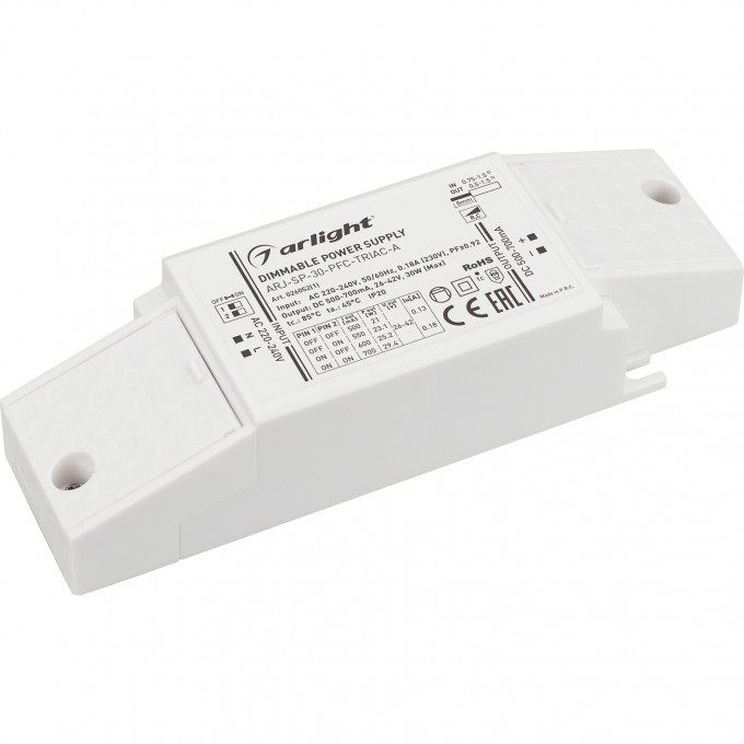 Блок питания ARLIGHT ARJ-SP-30-PFC-TRIAC-INS 026052(1)