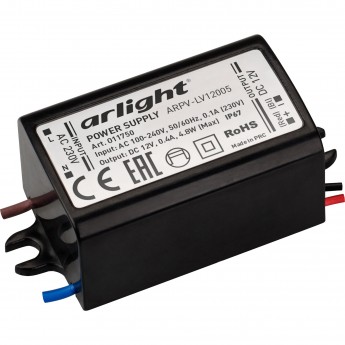 Блок питания ARLIGHT ARPV-LV12005