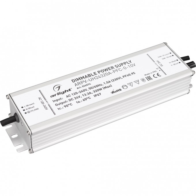 Блок питания ARLIGHT ARPV-UH24320A-PFC-0-10V 026574