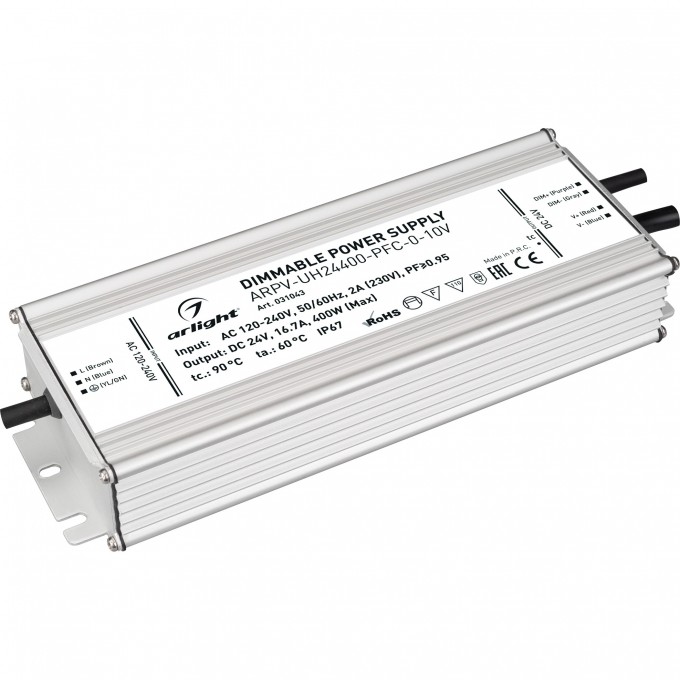 Блок питания ARLIGHT ARPV-UH24400-PFC-0-10V 031043