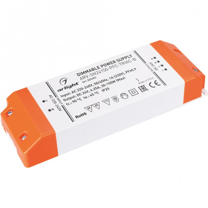 Блок питания ARLIGHT ARV-SN24150-PFC-TRIAC-B 029493