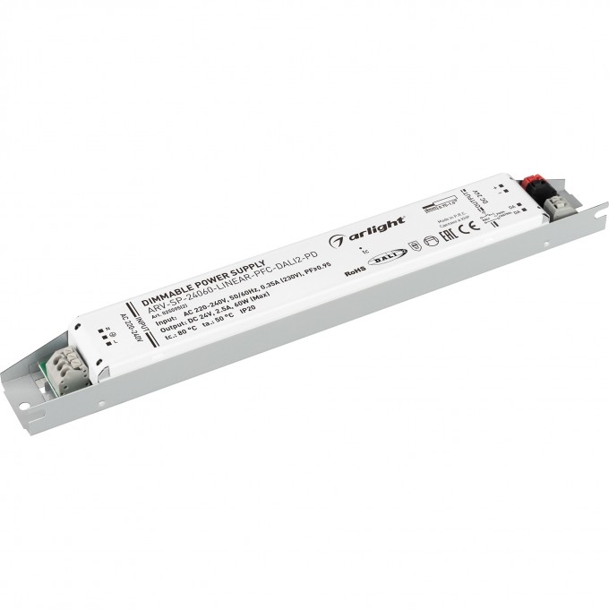 Блок питания ARLIGHT ARV-SP-24060-LINEAR-PFC-DALI2-PD 025595(2)