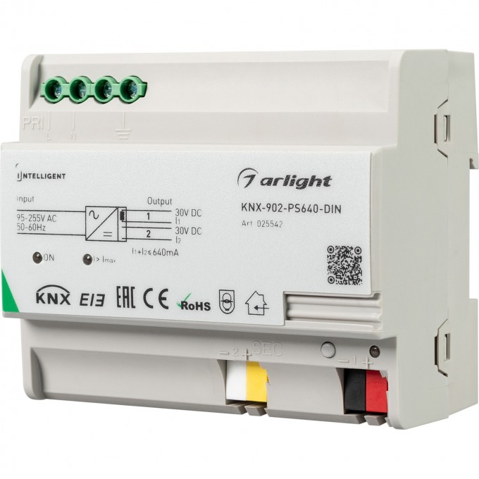 Блок питания шины ARLIGHT INTELLIGENT KNX-902-PS640-DIN 025542