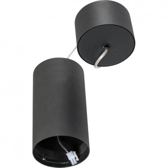 Цилиндр подвесной ARLIGHT SP-POLO-R85P Black
