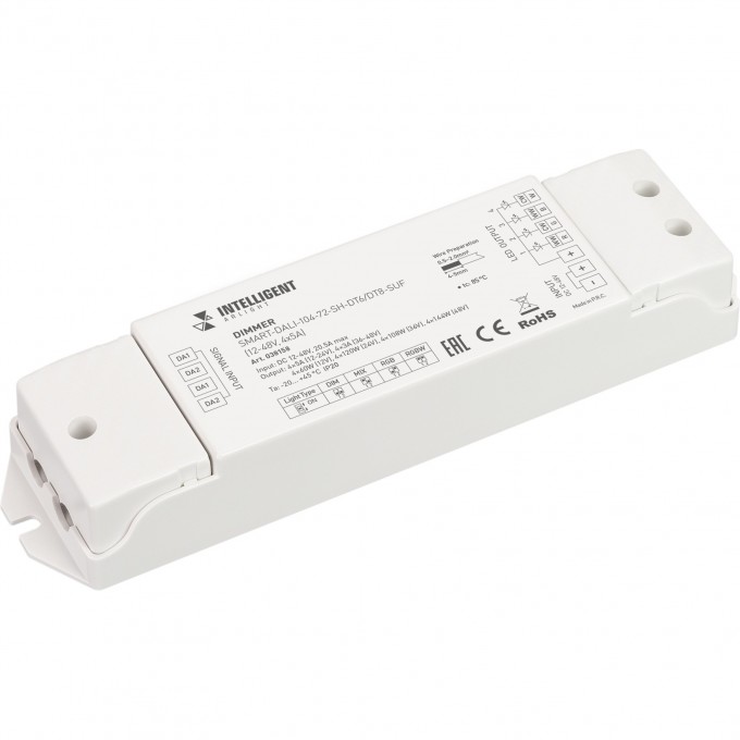 Диммер INTELLIGENT ARLIGHT SMART-DALI-104-72-SH-DT6/DT8-SUF 038158