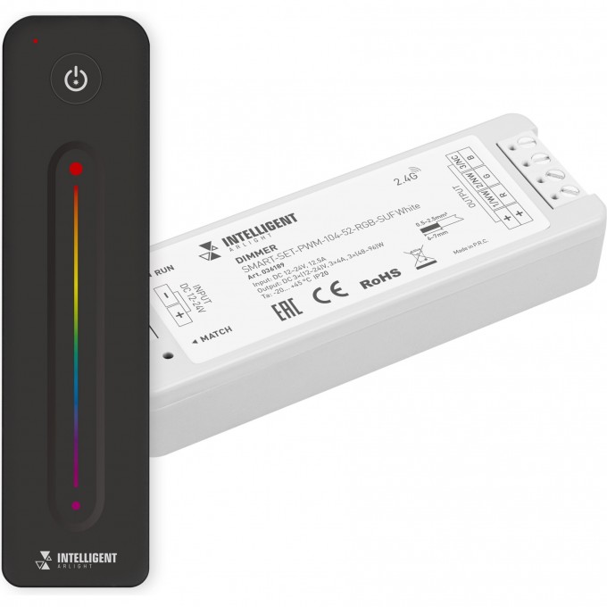 Диммер INTELLIGENT ARLIGHT SMART-SET-PWM-104-52-RGB-SUF White 036189