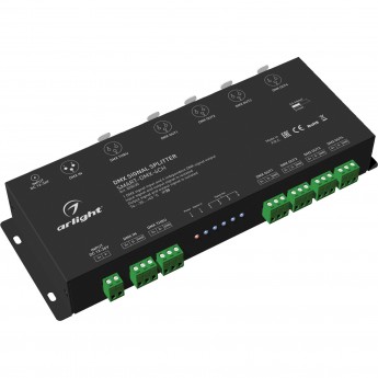 DMX-сплиттер ARLIGHT SMART-DMX-4CH (12-36V, XLR3, IP20, Металл, 5 лет)