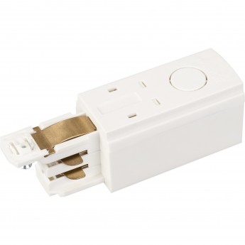 Коннектор питания ARLIGHT LGD-4TR-CON-POWER-L-WH (D), IP20 Пластик, 3 года Коннектор питания ARLIGHT LGD-4TR-CON-POWER-L-WH (D), IP20 Пластик, 3 года