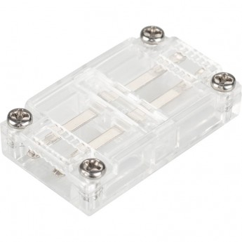 Коннектор прямой для ленты прозрачный ARLIGHT ARL-50000PV Коннектор прямой для ленты прозрачный ARLIGHT ARL-50000PV