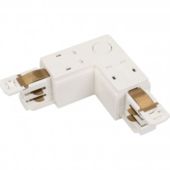 Коннектор угловой ARLIGHT LGD-4TR-CON-L-EXT-WH (D), IP20 Пластик, 3 года Коннектор угловой ARLIGHT LGD-4TR-CON-L-EXT-WH (D), IP20 Пластик, 3 года