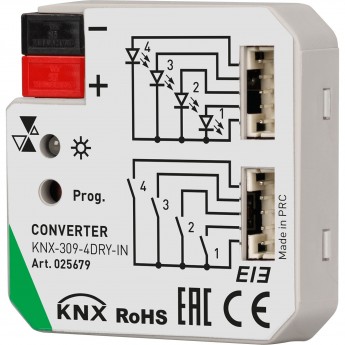 Конвертер ARLIGHT INTELLIGENT KNX-309-4DRY-IN