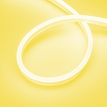 Лента герметичная ARLIGHT AURORA-PS-A120-16x8mm 24V Yellow (10 W/m, IP65, 2835, 5m) (Arlight, Силикон)