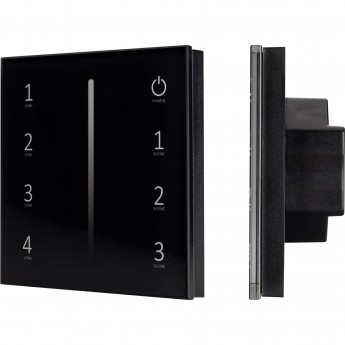 Панель ARLIGHT Sens SMART-P17-DIM Black Панель ARLIGHT Sens SMART-P17-DIM Black