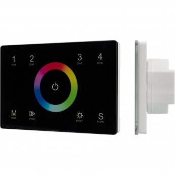 Панель ARLIGHT Sens SMART-P83-RGB Black Панель ARLIGHT Sens SMART-P83-RGB Black