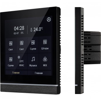 Панель сенсорная ARLIGHT INTELLIGENT KNX-113-40-MULTI-V4-IN Панель сенсорная ARLIGHT INTELLIGENT KNX-113-40-MULTI-V4-IN