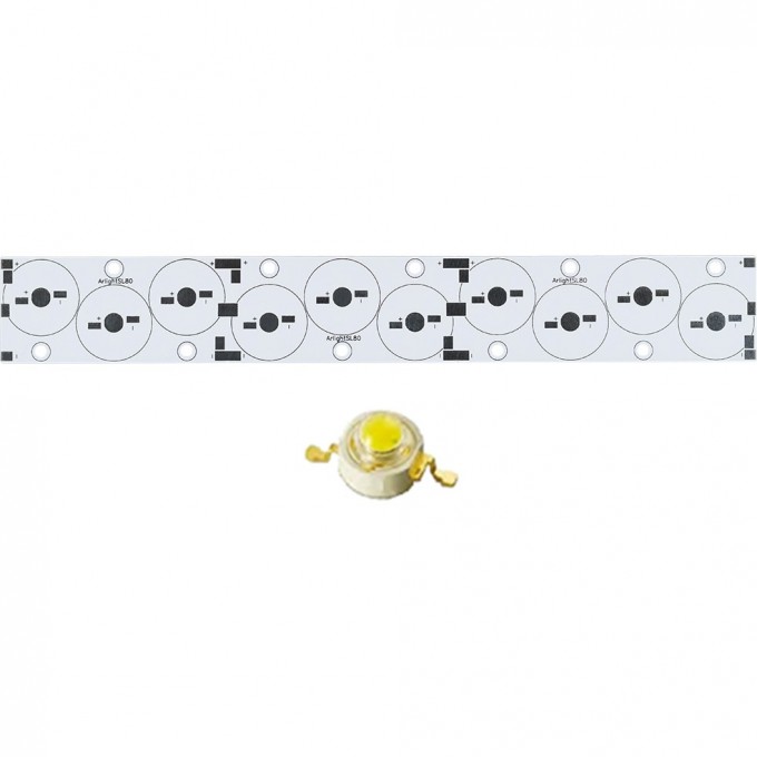 Плата 240x34-10Е ARLIGHT EMITTER (3x3x4 LED, SL80) 022412