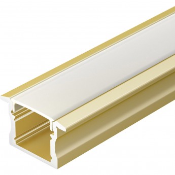 Профиль ARLIGHT ARH-LINE-2315-F-2000 ANOD GOLD, алюминий