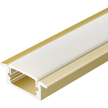 Профиль ARLIGHT LINE-2308-F-2000 ANOD GOLD алюминий