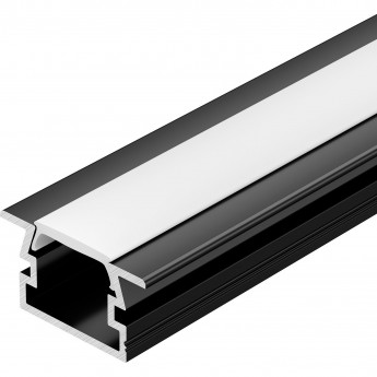 Профиль ARLIGHT PDS-FS-2000 ANOD BLACK алюминий