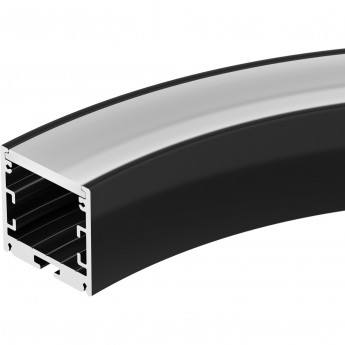 Профиль ARLIGHT SL-ARC-3535-D320-A90 BLACK Профиль ARLIGHT SL-ARC-3535-D320-A90 BLACK
