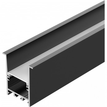 Профиль ARLIGHT SL-COMFORT-4551-F-2000 ANOD BLACK Профиль ARLIGHT SL-COMFORT-4551-F-2000 ANOD BLACK