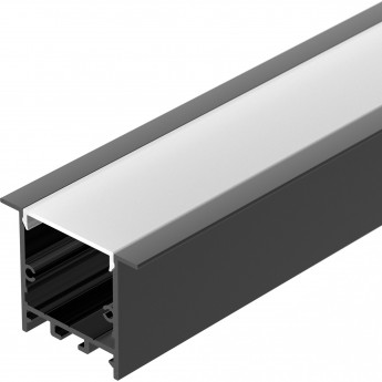 Профиль ARLIGHT SL-LINIA49S-F-2000 ANOD BLACK алюминий Профиль ARLIGHT SL-LINIA49S-F-2000 ANOD BLACK алюминий