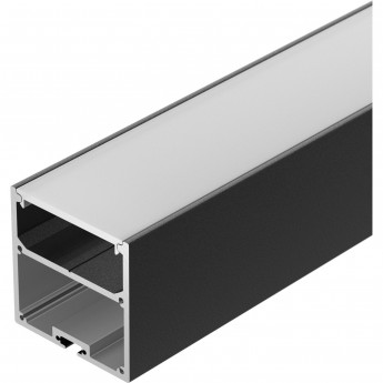 Профиль с экраном ARLIGHT SL-LINE-5050-2500 BLACK+OPAL Профиль с экраном ARLIGHT SL-LINE-5050-2500 BLACK+OPAL