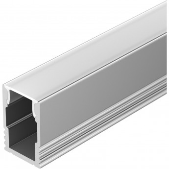 Профиль с экраном ARLIGHT SL-MINI-8-H12-2000 ANOD+OPAL