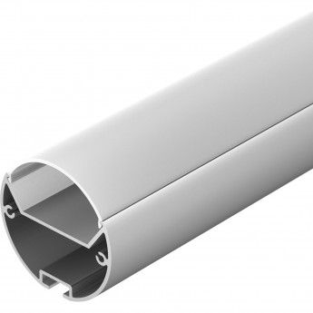 Профиль с экраном ARLIGHT SL-ROUND-D40-2500 ANOD+OPAL алюминий
