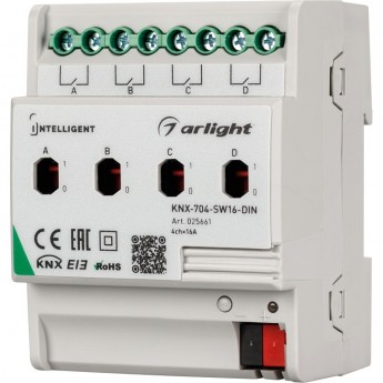 Релейный модуль ARLIGHT INTELLIGENT KNX-704-SW16-DIN