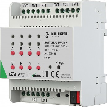 Релейный модуль ARLIGHT INTELLIGENT KNX-708-SW10-DIN
