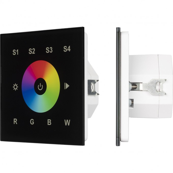 Сенсорная панель ARLIGHT INTELLIGENT DALI-901-11-1G-4SC-RGBW-DT8-IN Black (BUS/230V, IARL, IP20 Пластик, 3 года) 037199 Сенсорная панель ARLIGHT INTELLIGENT DALI-901-11-1G-4SC-RGBW-DT8-IN Black (BUS/230V, IARL, IP20 Пластик, 3 года) 037199