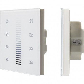 Сенсорная панель ARLIGHT INTELLIGENT DALI-901-11-ADDR-3SC-DIM-DT6-IN White