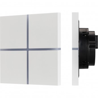 Сенсорная панель ARLIGHT INTELLIGENT KNX-304-13-IN White (BUS, Frameless, IARL, IP20 Металл, 2 года)