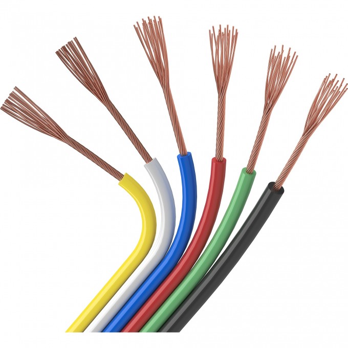 Шлейф питания ARLIGHT ARL-18AWG-6Wire-CU 031703