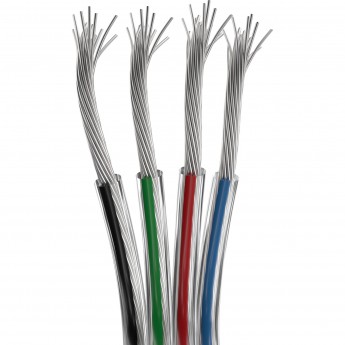 Шлейф питания ARLIGHT ARL-22AWG-CLEAR-4Wire-CU