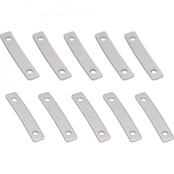 Соединитель ARLIGHT SL-ARC-DD-EXT SILVER (Дуга-дуга, волна), Металл