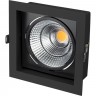 Светильник ARLIGHT CL-KARDAN-S152x152-25W Day4000 (BK-BK, 30 deg) 037029