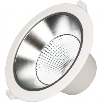 Светильник ARLIGHT LTD-LEGEND-R115-10W Warm3000 (WH, 50 deg) (Arlight, IP20 Металл, 3 года)