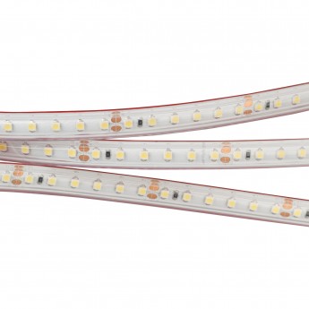 Светодиодная лента ARLIGHT RTW 2-5000PS 24V Warm 3000 2x (3528, 600 LED, LUX, 9.6 Вт/м, IP67)