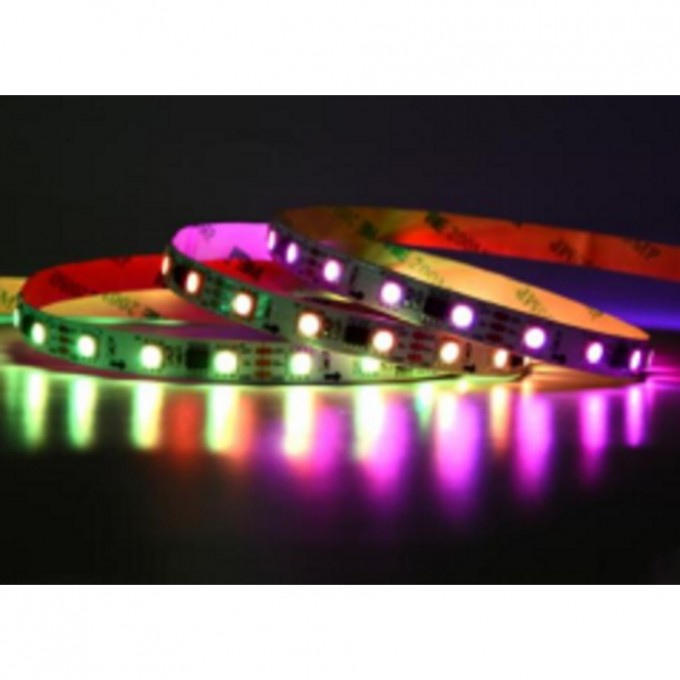 Светодиодная лента герметичная ARLIGHT SPI-PS-B60-12mm 12V RGB-PX3-BPT (12 W/m, IP67, 5060, 5m) (Arlight, бегущий огонь) 039599