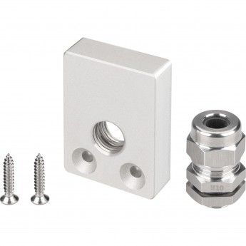 Заглушка ARLIGHT ARH-FLOOR27-H28-SIDE с отверстием, металл