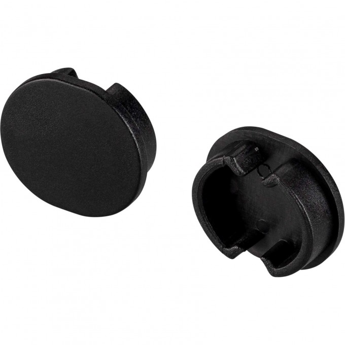 Заглушка ARLIGHT ARH-ROUND-D20-DUAL BLACK глухая, пластик 039303