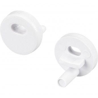 Заглушка ARLIGHT ARH-ROUND-D8 с отверстием, пластик