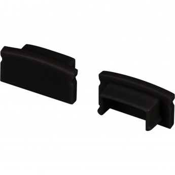 Заглушка ARLIGHT LINE-1708 BLACK глухая, пластик