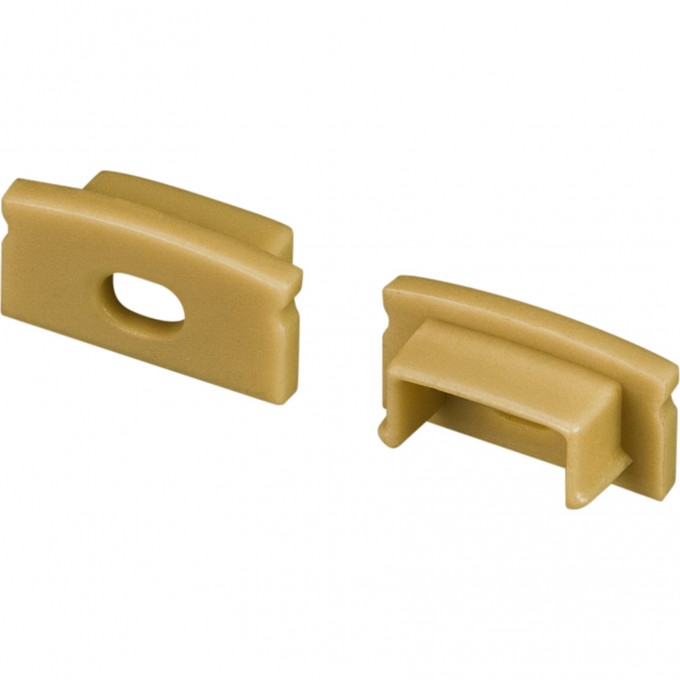 Заглушка ARLIGHT LINE-1708 GOLD с отверстием, пластик 039993