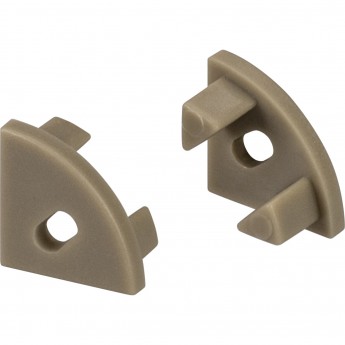 Заглушка ARLIGHT SL-KANT-H11 OLIVE GREY c отверстием, пластик