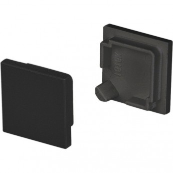 Заглушка ARLIGHT SL-KANT-H16 SQUARE BLACK глухая, пластик